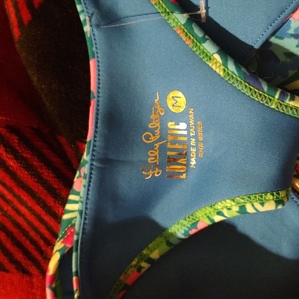 Lilly Pulitzer Luxletic Sports bra Nwt - Picture 4 of 6